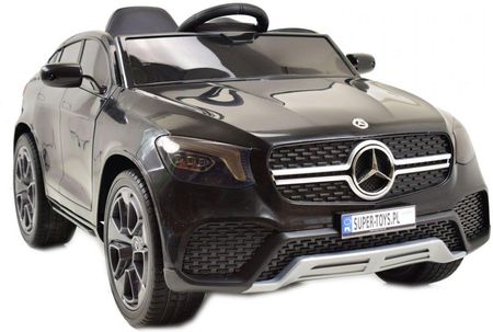 Super Toys Mercedes Glc Coupe Miękkie Koła Eva Miękkie Siedzenie Full Opcja/Bbh0008 Czarny