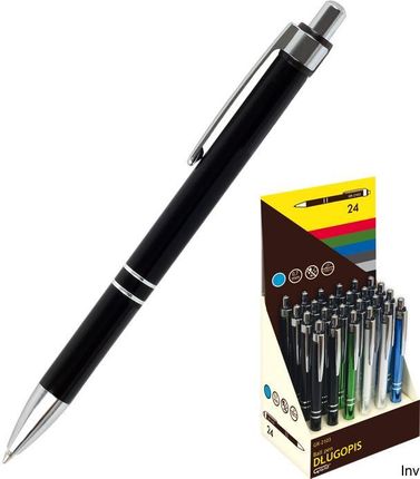Grand Długopis Automatyczny Gr-2103 Mix Kolorów Wkład Typu Zenith Niebieski