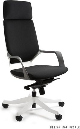 Fotel Unique, Apollo, biały/czarny, W-909-W-BL418