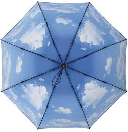 Parasolka automatyczna 100cm, ochrona UV z nadrukiem wewnętrznym NIEBO
