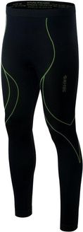 Męskie legginsy kalesony termoaktywne Hi-Tec Ikar Bottom czarne rozmiar XL