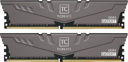 Pamięć RAM Team Group T-Create Expert OC10L, DDR4, 32 GB, 3200MHz, CL16 (TTCED432G3200HC16FDC01)