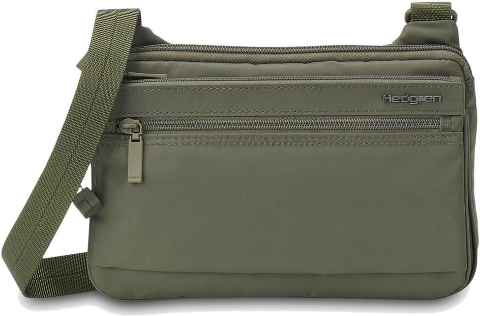 Torebka na ramię Hedgren Sally Crossover Safety Hook RFID olive