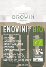 Browin Enovini Bio Ekologiczne Drożdże Winiarskie 7g