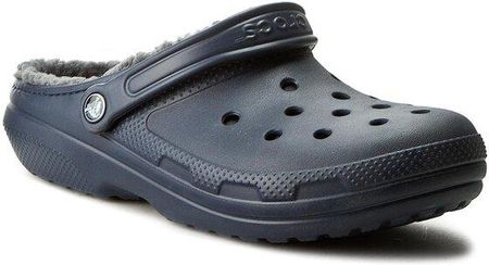 Crocs Klapki Classic Lined Clog 203591 Granatowy