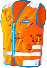 Zdjęcie Wowow Comic Veggie Safety Vest Kids Pomarańczowy L 140/146 2021 - Żnin