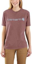 Carhartt Koszulka Workwear Logo S S T Shirt Raisin Heather - Bluzki trekkingowe