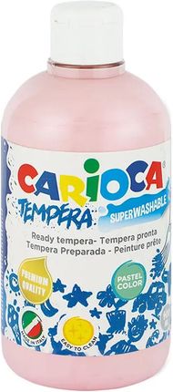 Carioca Farba Tempera 500Ml Pastelowa Różowa