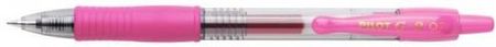 Micromedia Długopis Żelowy Pilot G2 M Neonowy Rózowy
