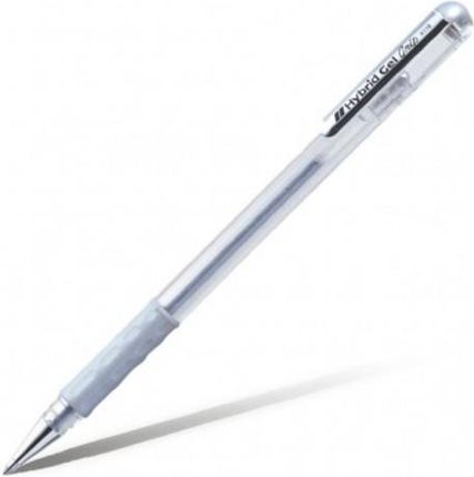 Micromedia Długopis Żelowy Pentel K118 Srebrny