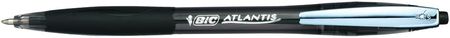 Bic Długopis Automatyczny Bic Atlantis Metal Clic 1 Mm Czarny