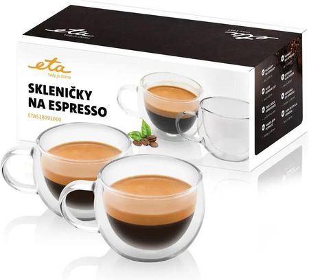 Szklanki do espresso ETA 5180 91000 Szklana