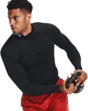 Zdjęcie Under Armour Męski Longsleeve Treningowy Ua Hg Comp Mock Ls Czarny - Czerwieńsk