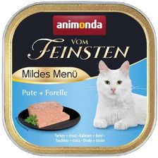Animonda Vom Feinsten Mildes Menu Z Indykiem I Pstrągiem Tacka 100G