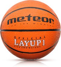 Piłka koszykowa Meteor Layup pomarańczowy - Piłki do koszykówki