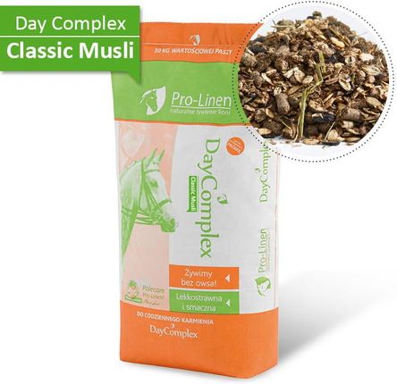 Pro-Linen Day Complex Classic Musli™ 20 Kg - Ekonomiczna Pasza Dla Koni (58D16389F)