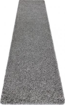 Dywany Łuszczów Chodnik Soffi Shaggy 5cm Szary 60x300cm