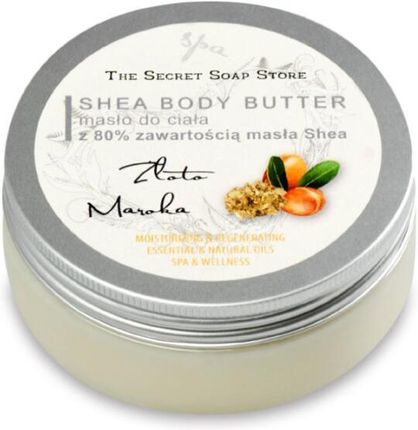 The Secret Soap Store Masło Do Ciała Z 80% Zawartością Masła Shea Złoto Maroka Gold Of Morocco Shea Body Butter 200Ml
