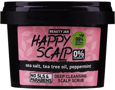 Beauty Jar Oczyszczający Peeling Do Skóry Głowy Happy Skalp Deep Cleansing Scalp Scrub 100 G