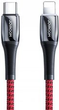 Joyroom Kabel Przewód USB Typ C - Lightning Power Delivery 20W 2,4A 1,2M Czerwony S-1224K2 Czerwony