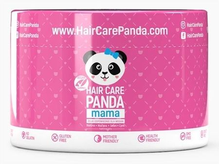 Hair Care Panda Vegan Gummies Mama 30 żelek (150g) Noble Health
