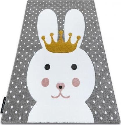 Dywany Łuszczów Dywan Petit Bunny Króliczek Królik Szary 180X270cm  