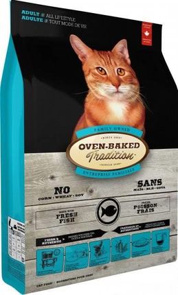 Obt Oven Baked Tradition Cat Food Adults Of All Life Style With Fish Z Rybą 2,27Kg