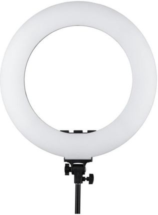 GlareOne SRLED60 Lampa pierścieniowa LED Bi-Color 60W, zmienna barwa światła 3000~6000K, możliwość zasilania z aku.