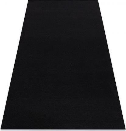 Dywany Łuszczów Dywan Antypoślizgowy Rumba Czarny 80x150cm