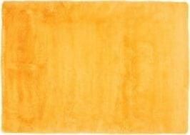 Carpetpol Miękki Dywan Pluszowy Antypoślizgowy Mustard Mustard Silk 120x170