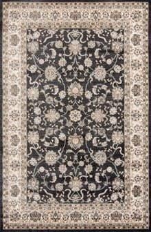 Carpetpol Dywan Orientalny Perski Szary Beż L423B Anthratice Nemrut Chu 80x150