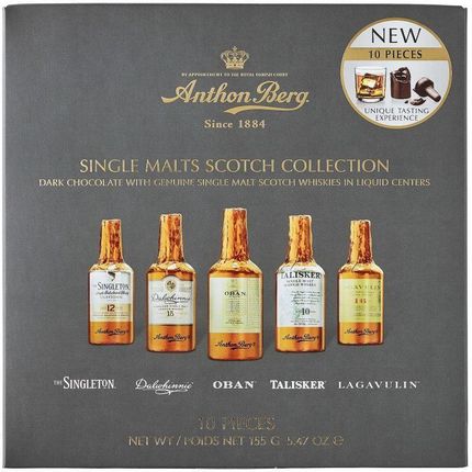 Anthon Berg Czekoladki Buteleczki Single Malts 155g