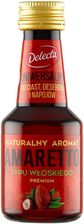 Zdjęcie Delecta Amaretto Naturalny Aromat Premium 30ml - Świebodzin