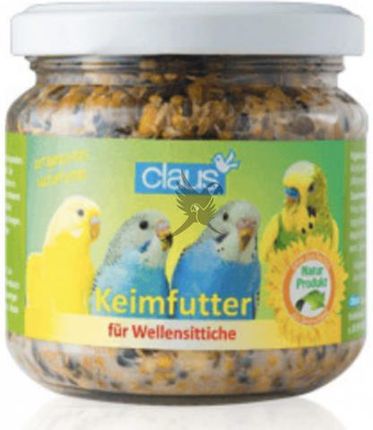 Claus Keimfutter Naturalne Kiełki Dla Papuzek Falistych I Innych Małych Papug 210ml
