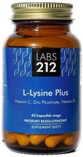 Zdjęcie Labs212L Lysine Plus Lizyna + Cynk Witamina C D3 45Kaps. - Limanowa