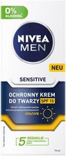 Krem Nivea nawilżający Men Sensitive SPF15 na dzień i noc 75ml