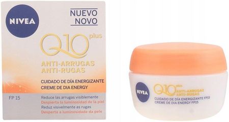 Krem Nivea Energetyzujący Przeciwzmarszczkowy Q10+ Spf 15 na dzień 50ml