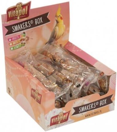 Vitapol Vitapol Smakers Box Owocowy Dla Nimfy Mix 3 Smaki: Orzechowy, Owocowy, Kiwi 12szt.