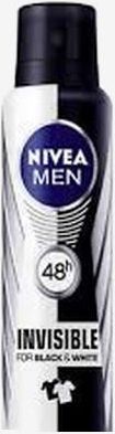 Nivea Dezodorant w Sprayu Men Black & White Invisible 200ml
