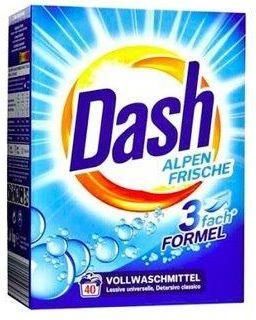 Dash Alpen Frische Proszek do prania białych i jasnych tkanin 2.6 kg