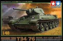 Zdjęcie Tamiya T34/76 1941 Cast Turret 1:48 - Warszawa