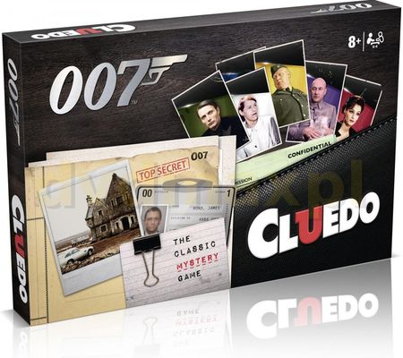 Uk-L James Bond Cluedo (wersja angielska)