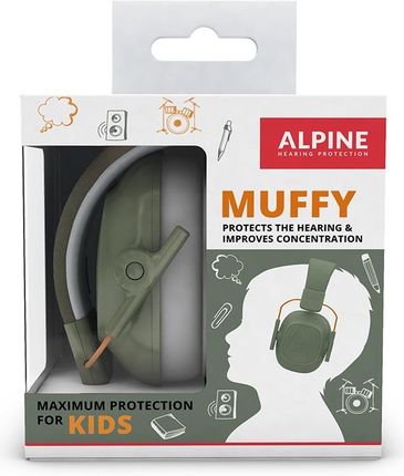 Alpine Muffy Zatyczki do uszu Zielony - zdjęcie 3