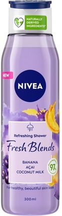 Nivea Fresh Blends Refreshing Shower Żel Pod Prysznic Odświeżający Banana & Acai Coconut Milk 300Ml