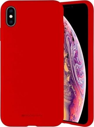 Mercury Silicone do iPhone 13 Pro Max czerwony/red