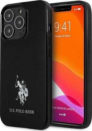 U.S. Polo ASSN US USHCP13XUMHK iPhone 13 Pro Max 6,7&quot; czarny/black hardcase Horses Logo