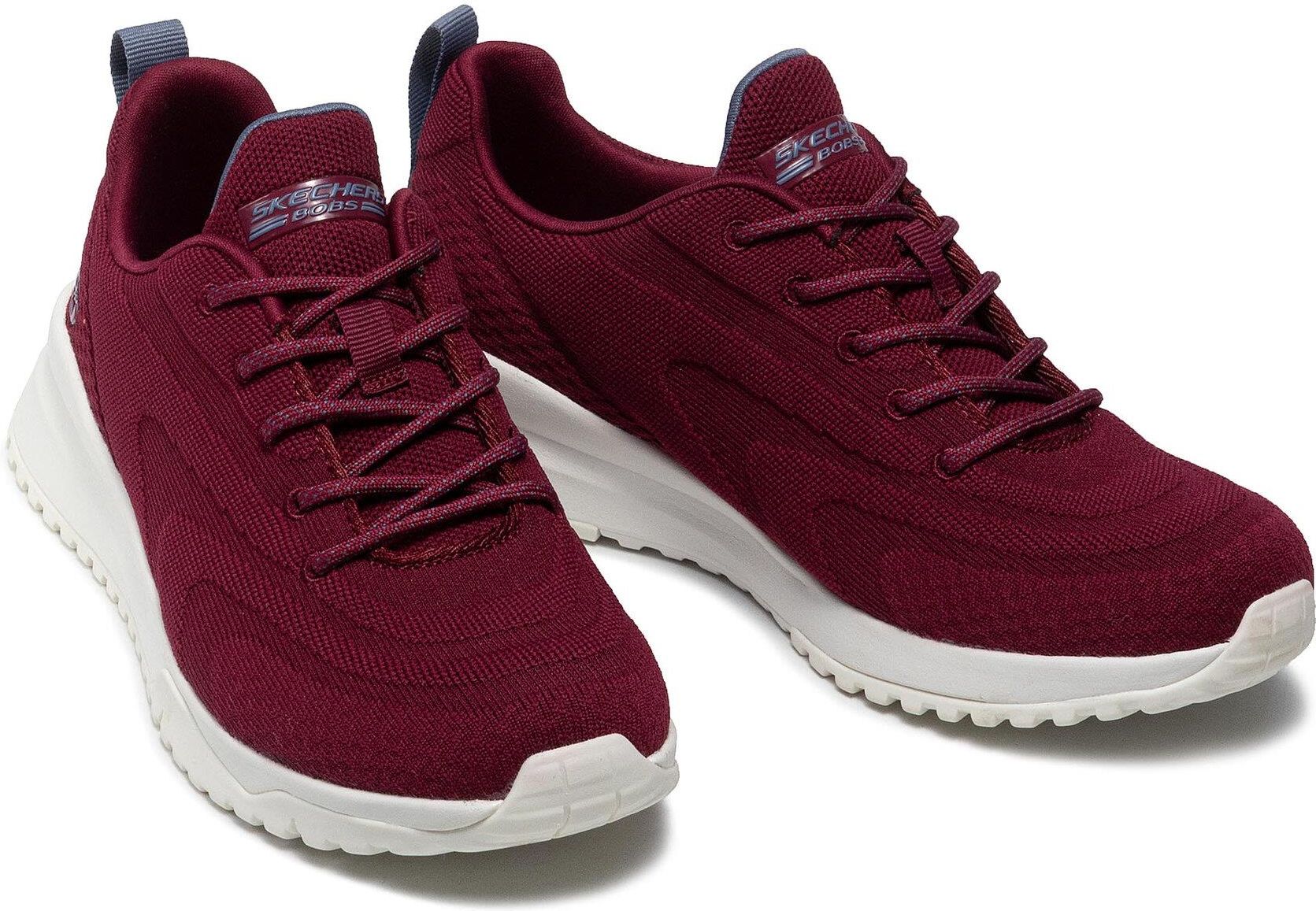 Skechers Sneakersy Whip Splash 117187/BURG Bordowy - Ceny i