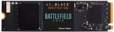Wd Dysk Ssd Black Sn750 Se Battlefield 2042 500 Gb M.2 2280 Pci-E X4 Gen4 Nvme  (WDBB9J5000ANCDRSN)