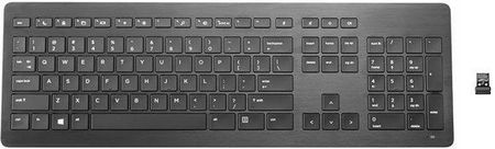 Klawiatura Hp Premium Keyboard Bezprzewodowa Czarna Us (Z9N41Aa#Abb) (Z9N41AAABB)