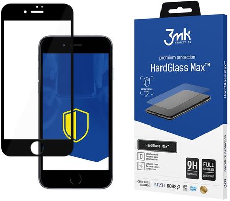 3Mk Protection Apple iPhone 7/8 Black - HardGlass Max